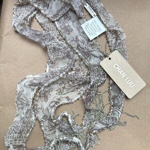 Chan Luu fabric neck scarf vintage